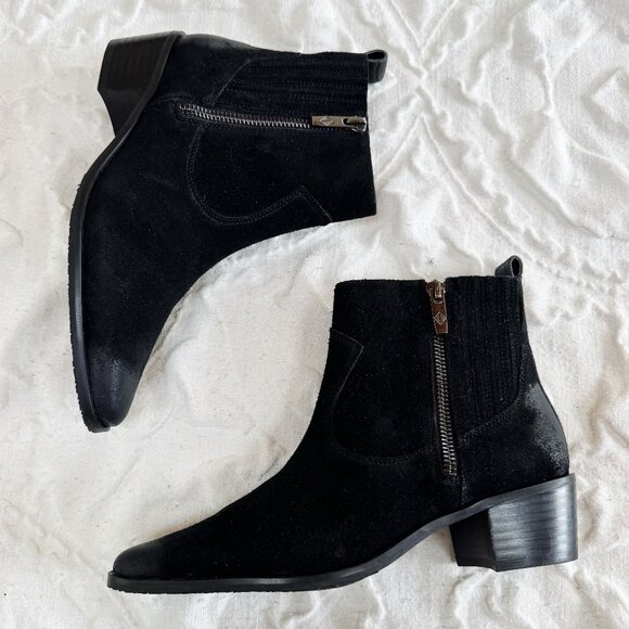 Donald Pliner Banks Western Bootie Size 5 New - Picture 2 of 8